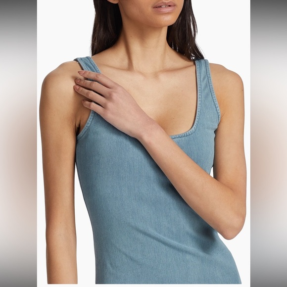 Good American Sleeveless Knit Minidress Size 3 - Picture 5 of 11